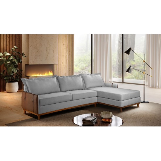 SOFÁ DUBAI COM CHAISE MOD 2,00 + CHAISE 0,90